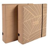 Classeur à levier dos arrondi 80mm Eterneco - Visuels assortis