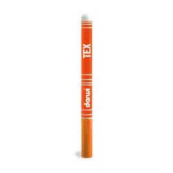DARWI Marqueur Peinture Textile Pointe Conique Fine 1mm - Orange