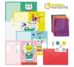 Boîte créative, Papier vitrail - Multicolore