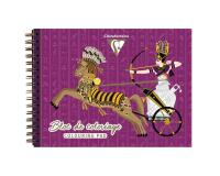 COLORIAGE, Bloc de 20 feuilles 250g/m2 au format 32x24cm - Egypte 2