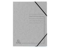 Chemise à élastique sans rabats carte lustrée 355gm2 - A4