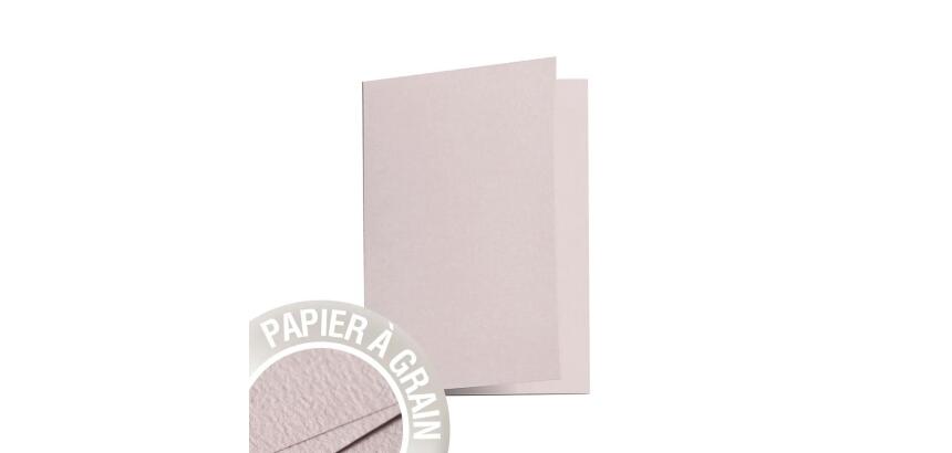 Paquet de 5 cartes pliées Grain de Pollen 105x148mm 210g/m² - Amphore
