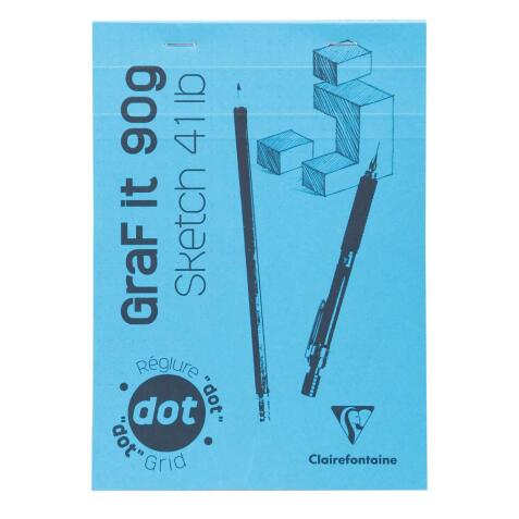 GraF'it dot bloc agrafé 80F A4 90g