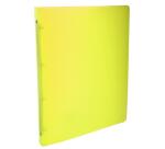 Classeur 4 anneaux 30mm polypropylène 12/10e Linicolor - A4 maxi - Couleurs assorties