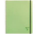 Proactiv'Book Linicolor FRESH cahier reliure intégrale A4+ 160 pages détachables perforé 4 trous ligné + marge + cadre en-tête + 1 pochette trieur couverture plastique polypropyène rainuré Couleur aléatoire - Assortis