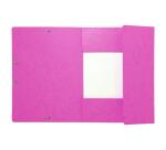 Chemise à élastiques Maxi capacity carte lustrée 425gm2 - A4 - Rose