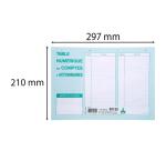 Pochette 297X210 Ensemble compte d'actionnaires 50 feuillets - Autre