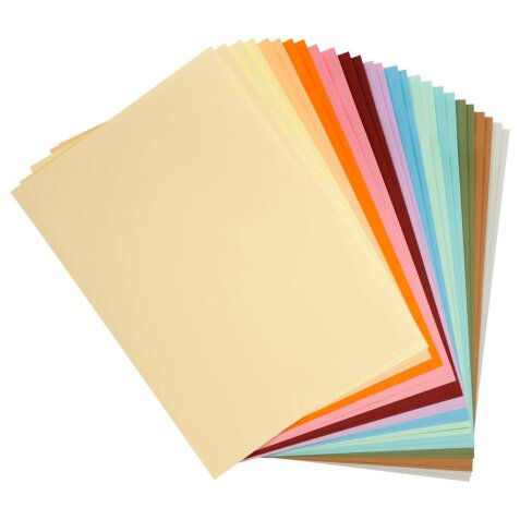 Maya rame 25F A3 185g - Assortiment pastel