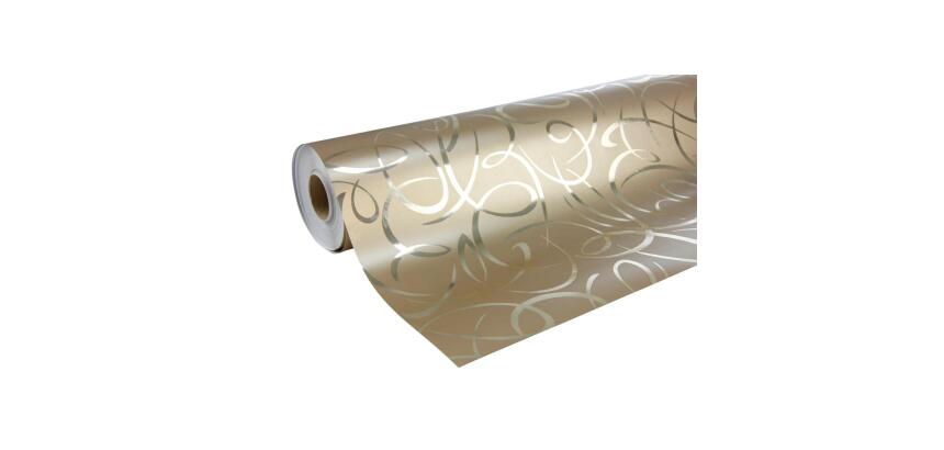 Prem. 80g, rl 50x0,70m Arabesques dorées - Or