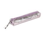 Céleste CUIR Trousse SLIM 19,5x2,5x4 cm Rose