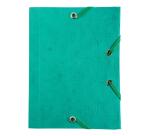 Chemise à élastique 3 rabats Scotten 425g/m2 - Pocket 12x16cm - Couleurs assorties