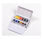 Aquarelle Boite Métal + 12 demi-godets