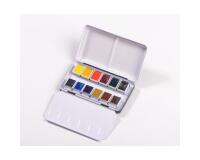 Aquarelle Boite Métal + 12 demi-godets