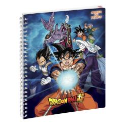 Cahier de textes Dragon Ball S 17 x 22 cm - Visuels assortis