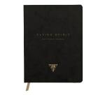 Flying Spirit Black, DaytoDay agenda 19x25 cm, 192 pagina's met stippen, insteektas met balg achteraan, bladwijzer, sluiting met elastiek, geassorteerd - Zwart