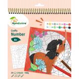 Graffy Pop Number, Chevaux - Multicolore