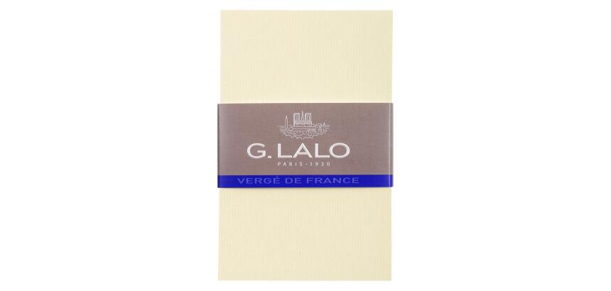25 cartes Vergé de France blanc visite (85X135mm), sous sachet