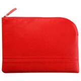 Rhodiarama pochette zippée en simili cuir - taille M (16x22 cm)
