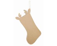 Chaussette Renne à suspendre - Kraft