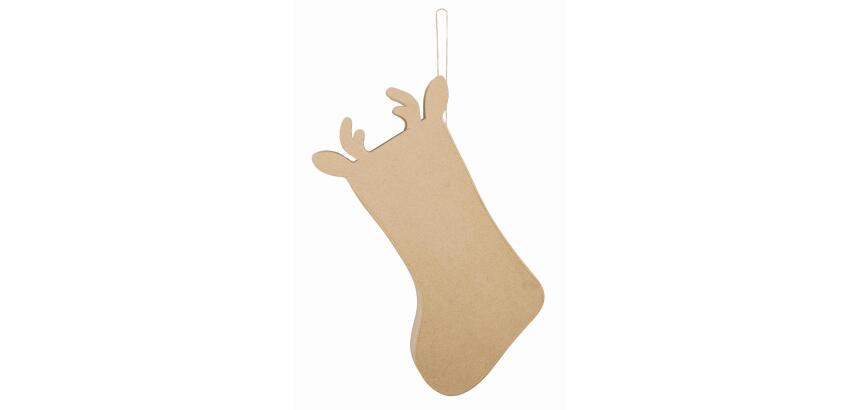Chaussette Renne à suspendre - Kraft