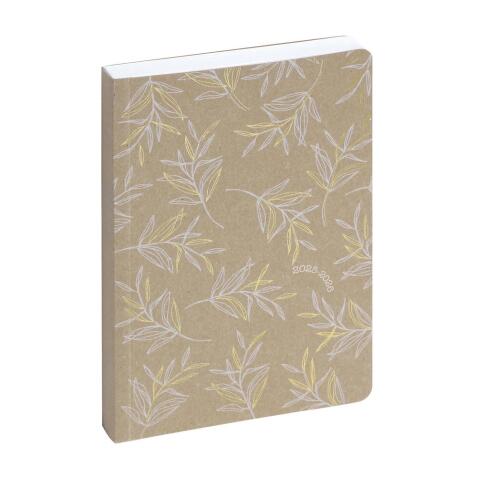 Agenda Forum Kraft 12 x 17 cm Journalier Août 2025 à Juillet 2026 - Visuels assortis