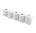 Bobine pour tickets de caisse et carte bancaire 57x60mm - 44m - 1 pli thermique 55g/m2 - Blanc