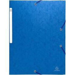 Exacompta Elasticated Folder Without Flap Scotten A4 600gsm