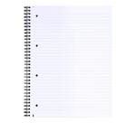 Carnet reliure intégrale Age Bag A4+ 160 pages détachables perforé 4 trous ligné - Noir