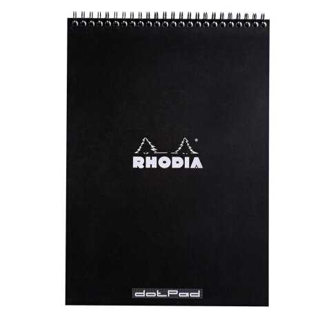 Notepad A4 80 feuilles DOT 80 g. - Noir