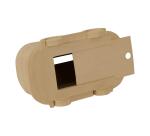 Urne van 31x19,5x19cm - Kraft