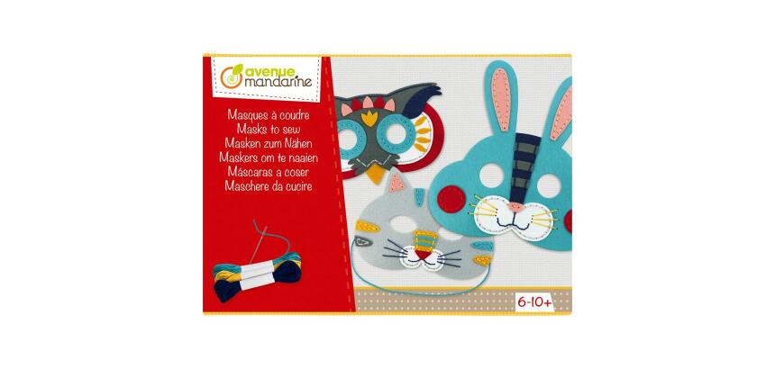 Boîte créative, Masques à coudre