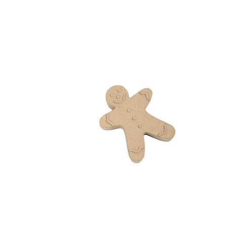 Boîte bonhomme pain d'épices 12x3x15cm - Kraft