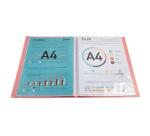 Carpeta de funda Kreacover® Chromaline Pastel semirígido 5/10e - (Vistas: 100 Fundas: 50) - 24x32 cm para A4 - Colores surtidos