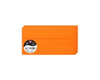 Paquet de 50 enveloppes Pollen 110x220mm 120g/m2 - Orange