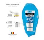 Darwi For You tube de peinture acrylique 75 ml - Bleu de Sèvres