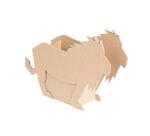 Pot à crayons Lion 20x5x14cm - Kraft