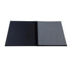 Album photo à spirales 60 pages noires Milano - Noir