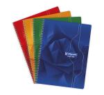 Cahier reliure intégrale 7000 24x32 cm 180 pages grands carreaux 70 g - Assortis