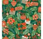 Excellia 80g, rl 50x0,70m Sweet Xmas - Vert