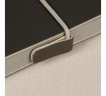 PaintON Gris carnet cousu 32F 14x14cm 250g - Gris