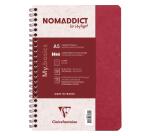 Cahier reliure intégrale Age Bag A5 100 pages ligné - Rouge