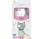 Friends to Paint, Huguette le Chat - Multicolore