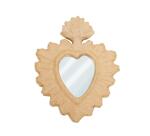 Ex-voto coeur miroir - Kraft
