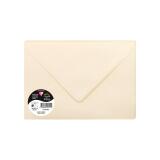 Sachet de 5 enveloppes Pollen C5 162x229 120g/m2 - Ivoire
