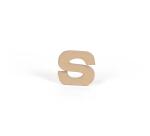 Petite lettre kraft s 8,5cm - Kraft
