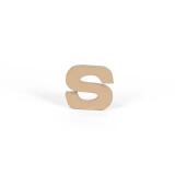 Petite lettre kraft s 8,5cm - Kraft