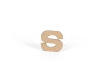 Petite lettre kraft s 8,5cm - Kraft