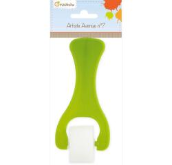 Rouleau éponge (largeur 2,5 cm) - Vert