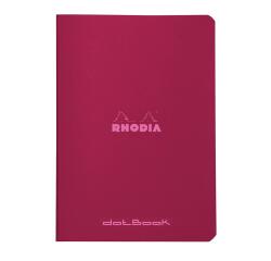 Cahier piqué Rhodia Couleurs Prune 14,8x21 cm - Prune