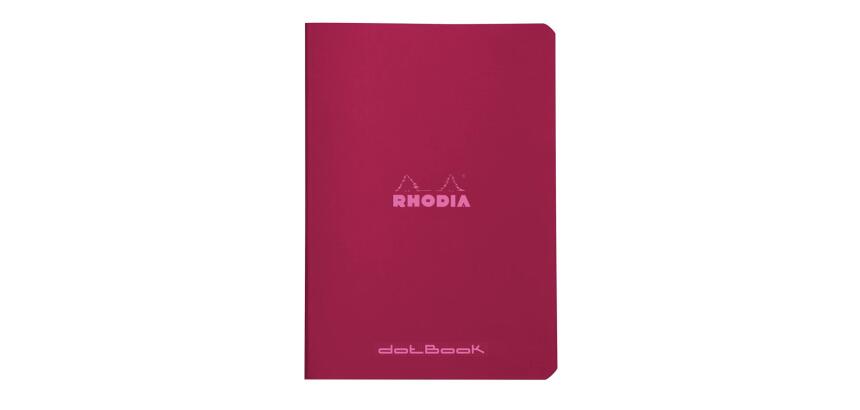 Rhodia geniet schrift Colors Pruim 14,8x21 cm - Pruim
